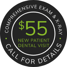 $55 New Patient review stamp
